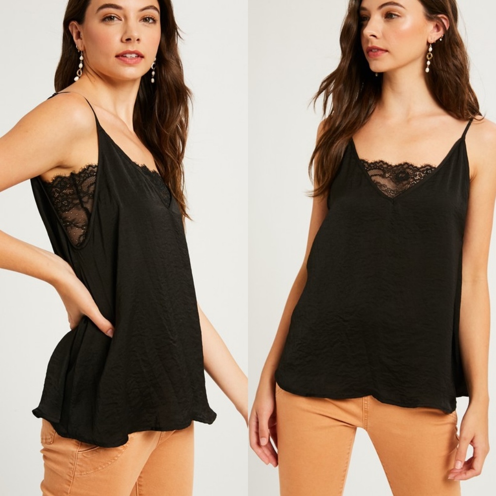 NEW Black Lace Cami